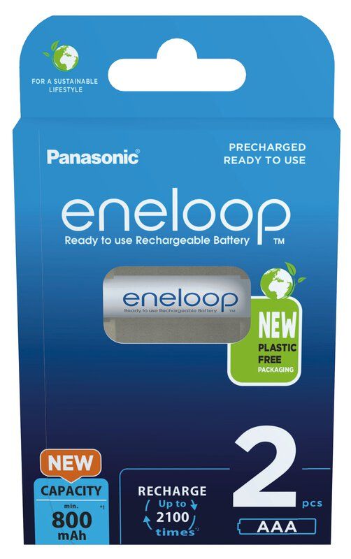 Eneloop 800mAh AAA Ni-MH akkumulátor 2db/csomag