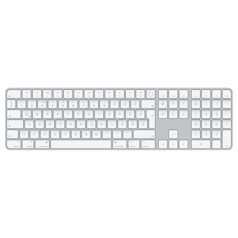 Apple Magic Keyboard with Touch ID and Numeric Keypad (2021) White HU