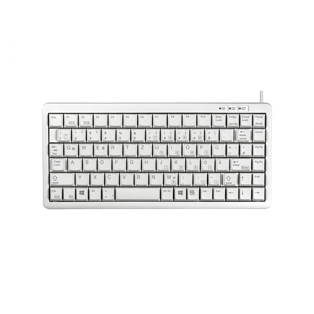 Cherry G84-4100 Compact Keyboard Light Grey UK