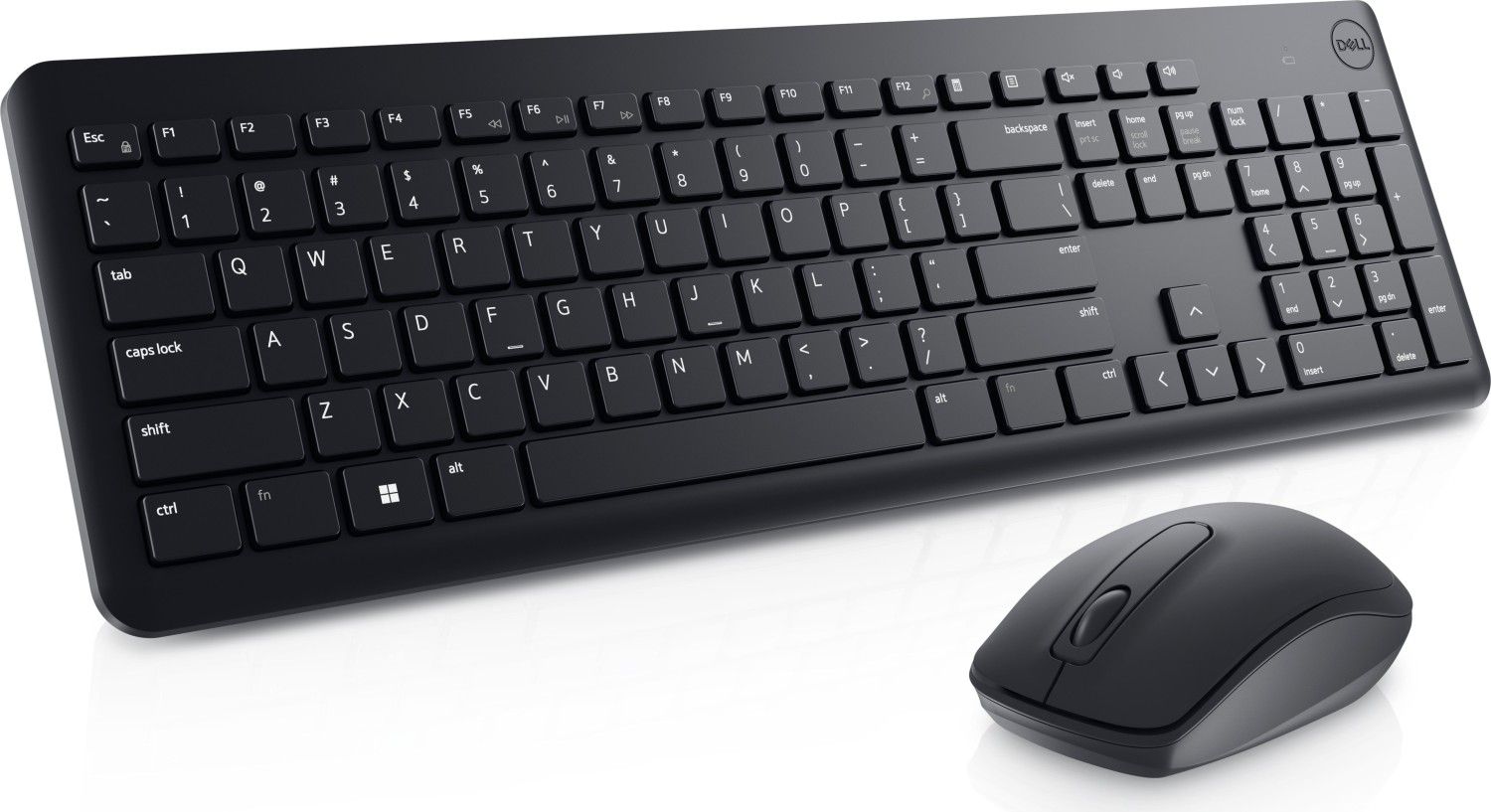 Dell KM3322W Wireless Keyboard and Mouse Black UK