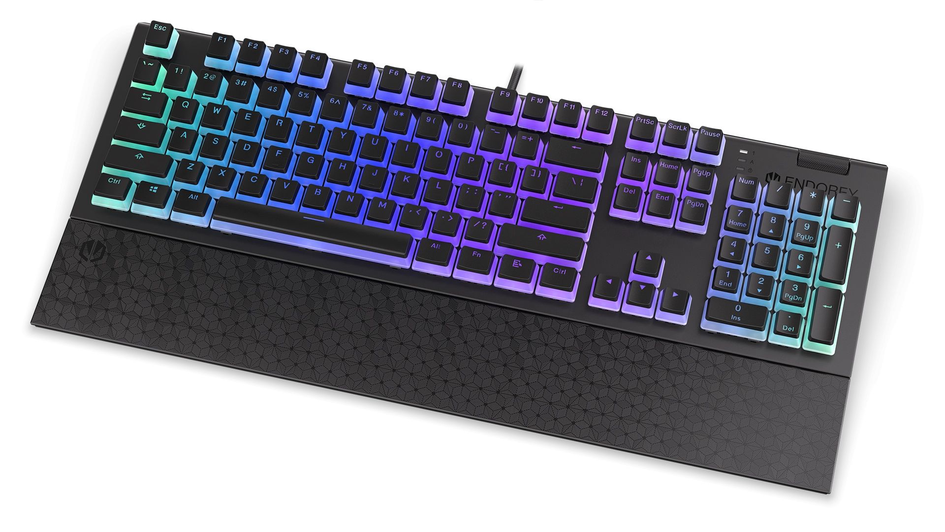 Endorfy Omnis Pudding Brown Switch Mechanical Keyboard Black US