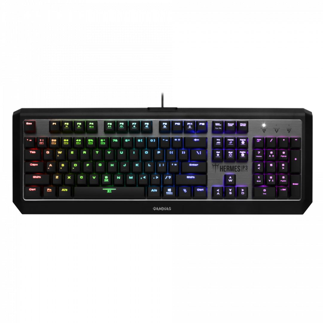 Gamdias Hermes P3 Mechanical Gaming Keyboard Black US