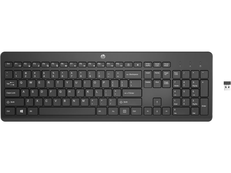 HP 230 Wireless Keyboard Black HU