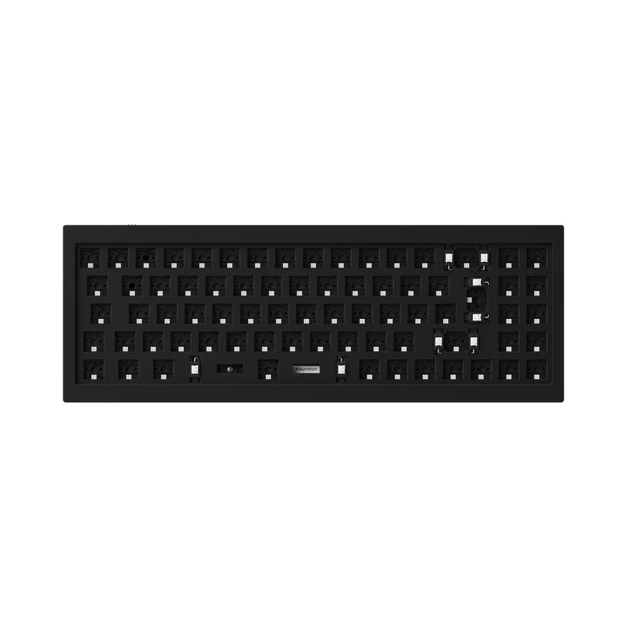 Keychron Q7 Swappable RGB Backlight Knob ISO Keyboard Barebone Carbon Black