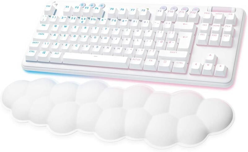 Logitech G715 RGB Wireless GL Tactile Mechanical Gaming Keyboard White UK