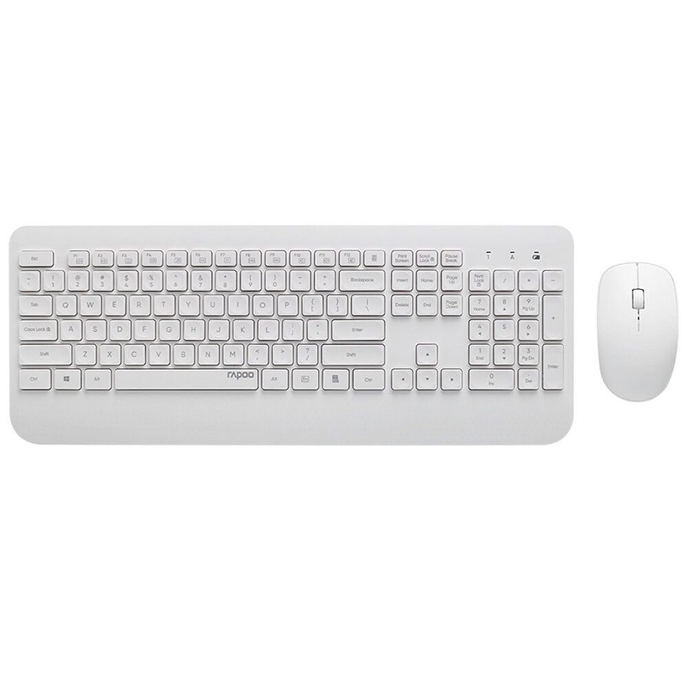 Rapoo X3500 Wireless Keyboard & Optical Mouse White HU