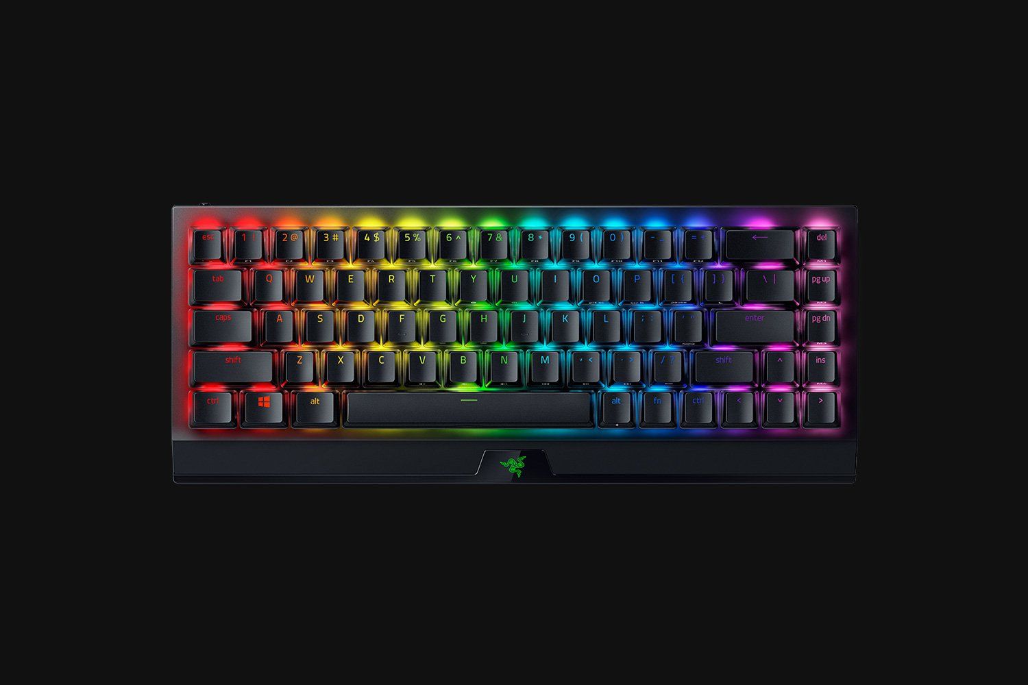 Razer BlackWidow V3 Mini HyperSpeed Yellow Switch Phantom Edition Black US