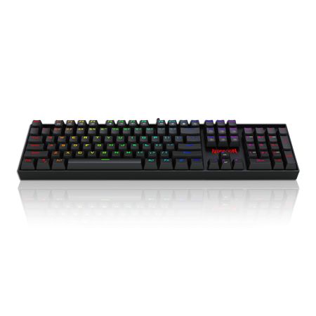 Redragon Mitra RGB Backlight Mechanical Keyboard Brown Switches Black HU