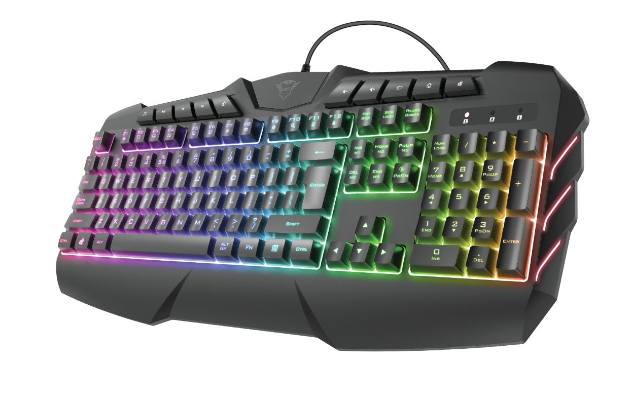 Trust GXT 881 ODYSS Semi-Mechanical Keyboard Black HU