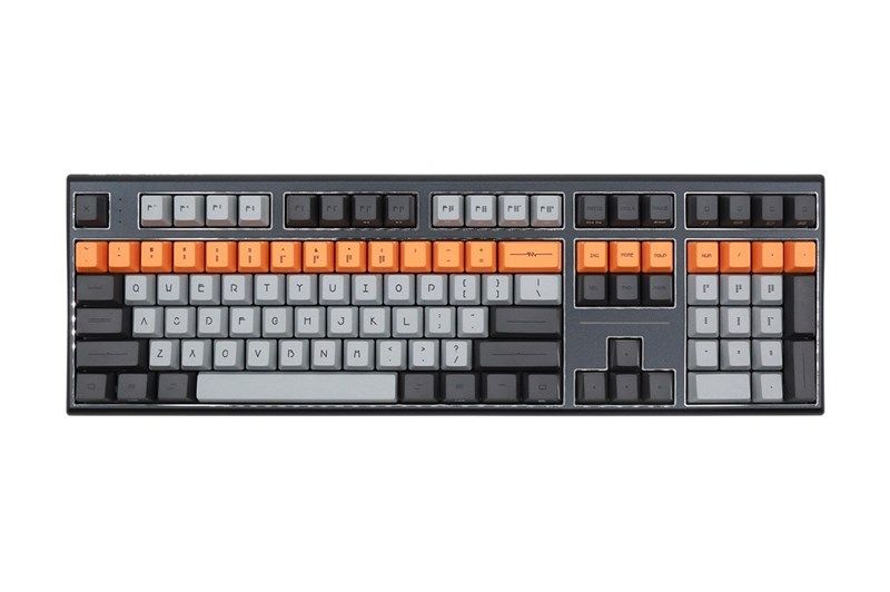 Varmilo VBM109 Bot: Lie USB EC V2 Daisy Gaming Keyboard Gray/Orange HU