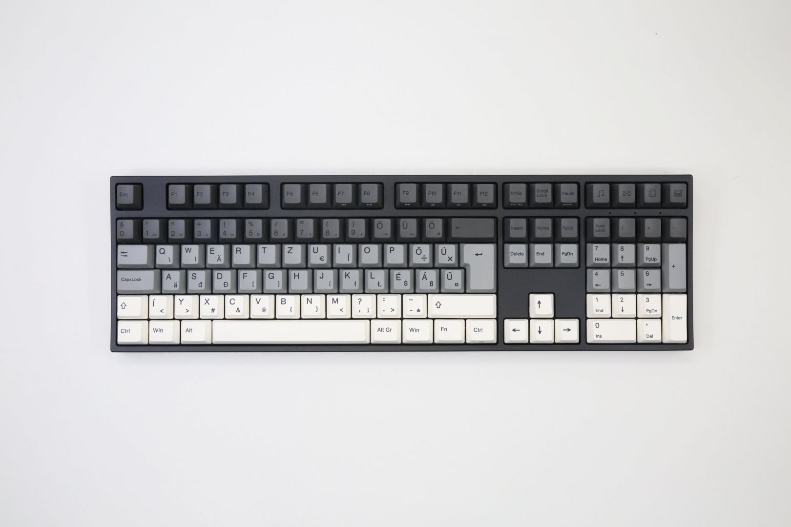 Varmilo VEA109 Yakumo USB Cherry MX Blue Mechanical Gaming Keyboard Grey/White HU