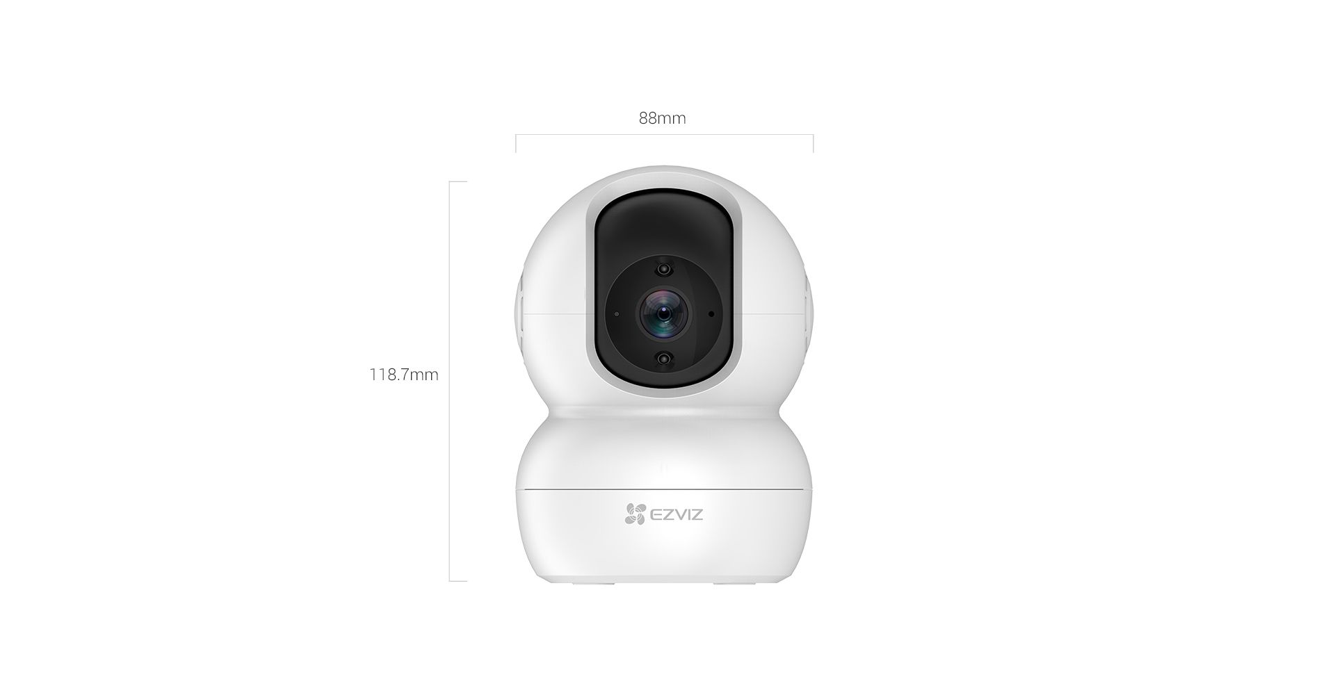 Ezviz TY2 Smart Wi-Fi Pan & Tilt Camera