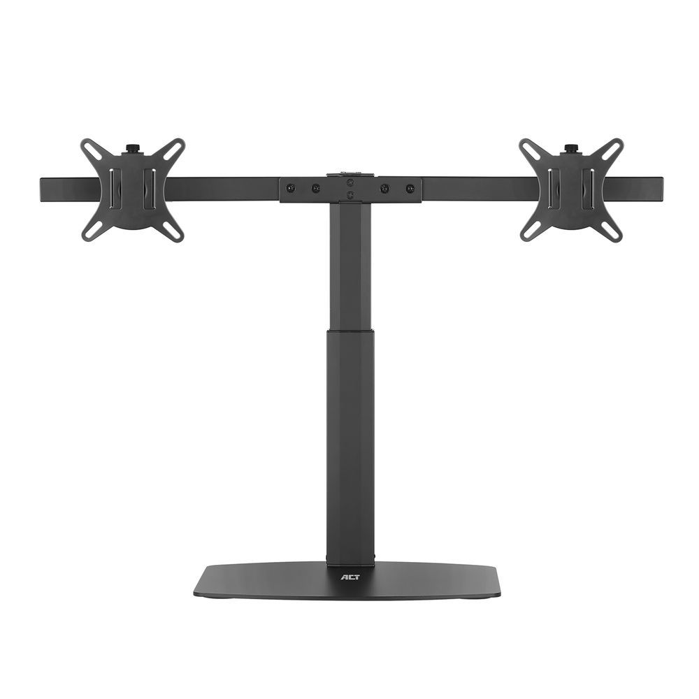 ACT AC8332 Free Standing Gas Spring Dual Monitor Arm Office Crossbar 10