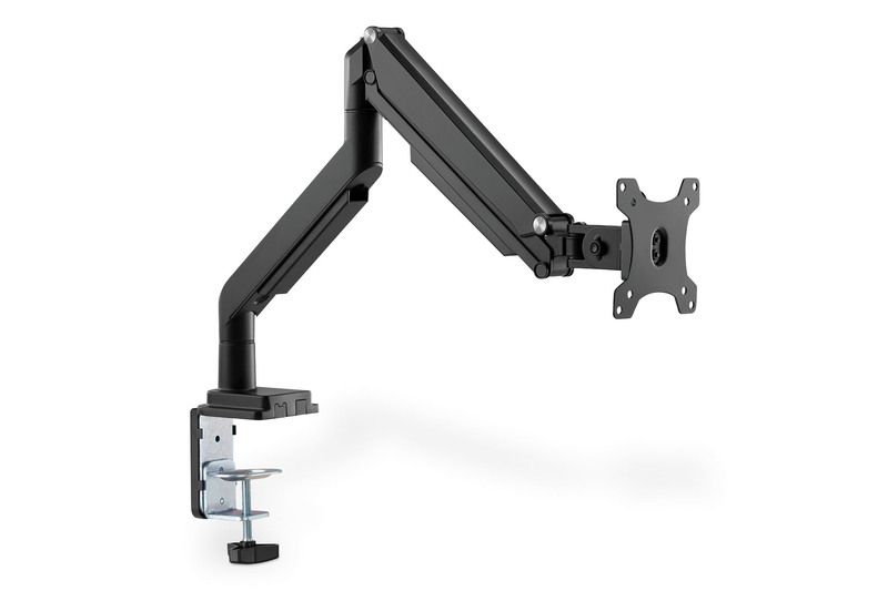 Digitus DA-90394 Universal Single Monitor Mount with Gas Spring and Clamp Mount Black