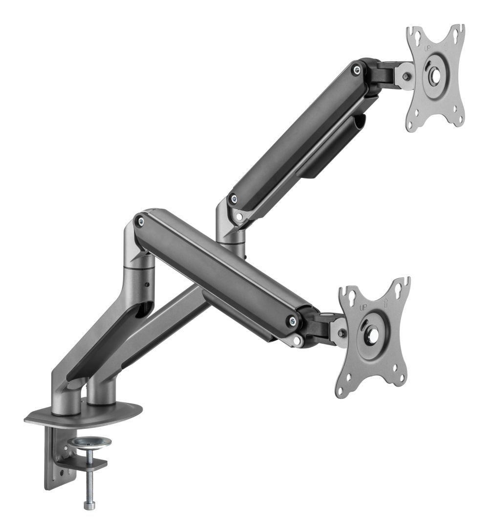 Gembird MA-DA2-05 Desk mounted adjustable double monitor arm 17