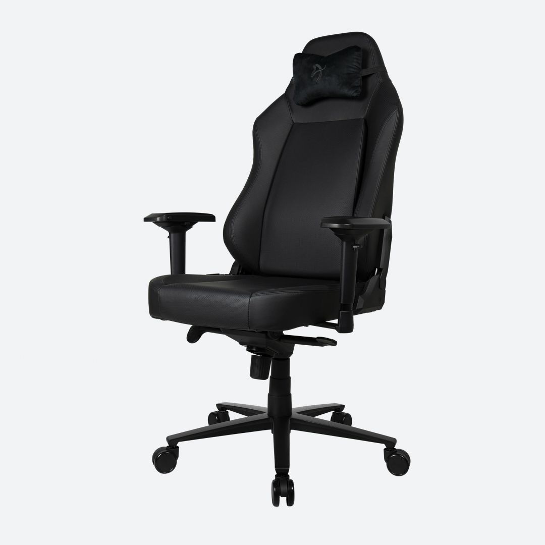 Arozzi Primo Full Premium Leather Gaming Chair Black