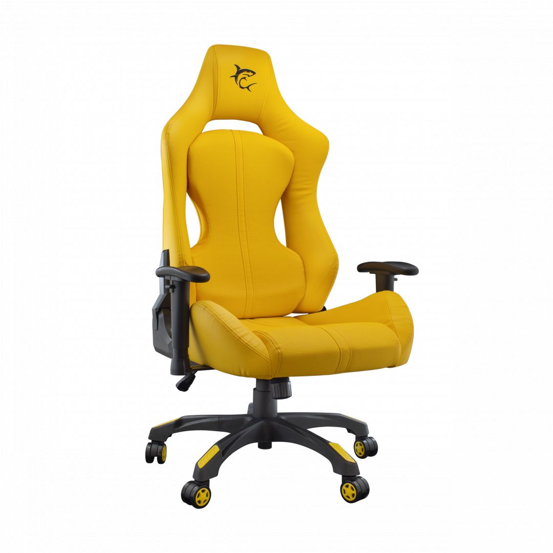 White Shark Monza Gaming Chair Yellow