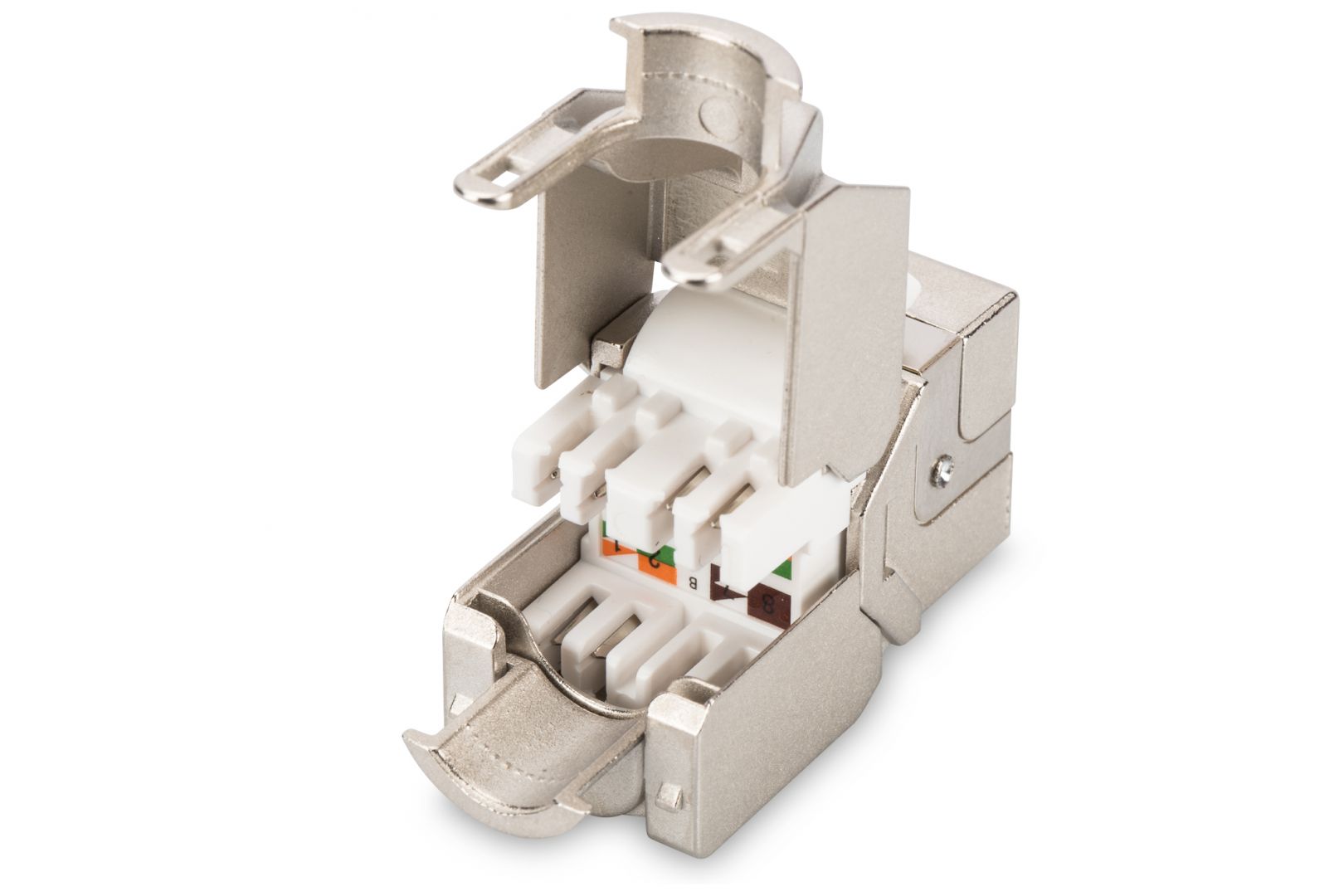 Digitus CAT 6A Keystone Jack, shielded,Re-embedded