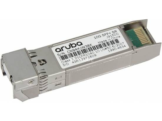 HP Aruba 10G SFP+ LC SR 300m MMF XCVR