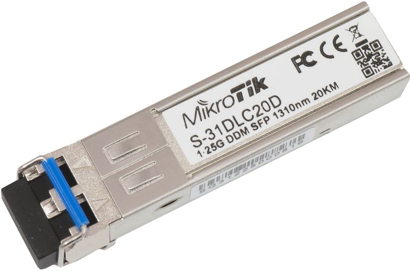 Mikrotik RouterBoard SFP modul 1.25G SM 20km 1310nm