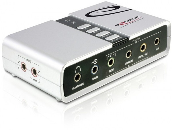 DeLock Sound box 7.1 USB Hangkártya