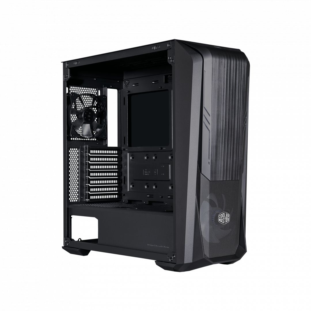 Cooler Master MasterBox 500 Tempered Glass Black