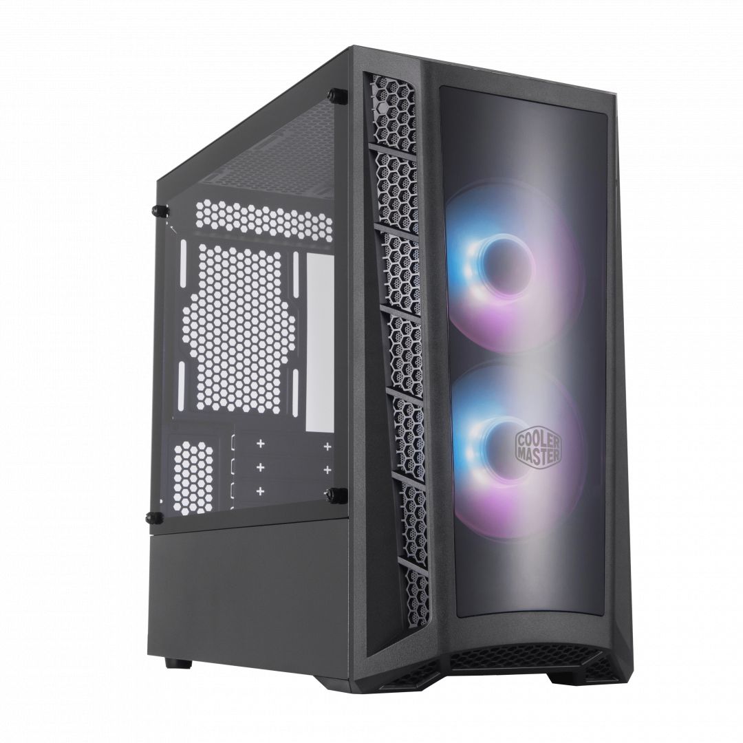 Cooler Master MB320L ARGB with Controller Tempered Glass Black