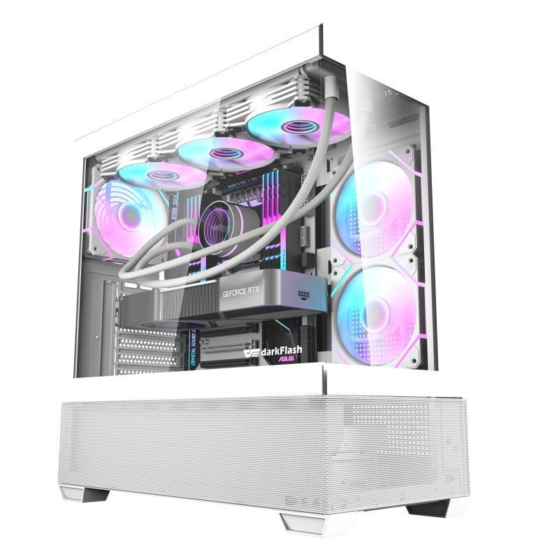 darkFlash DS900 AIR Tempered Glass White