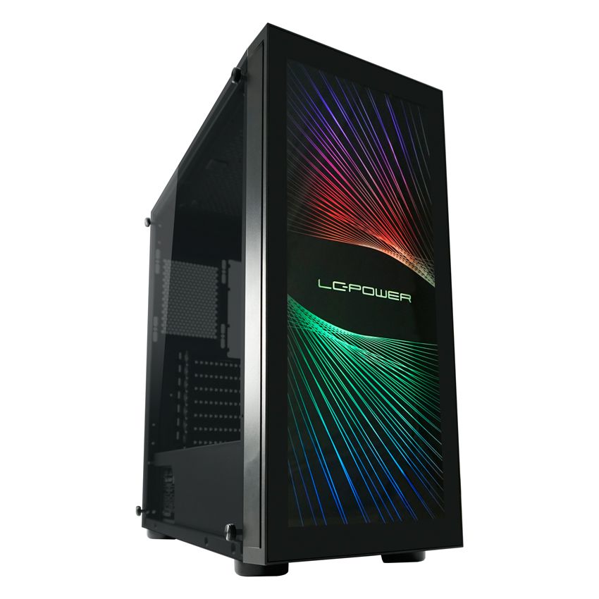 LC Power 800B Interlayer X Gaming case Window Black