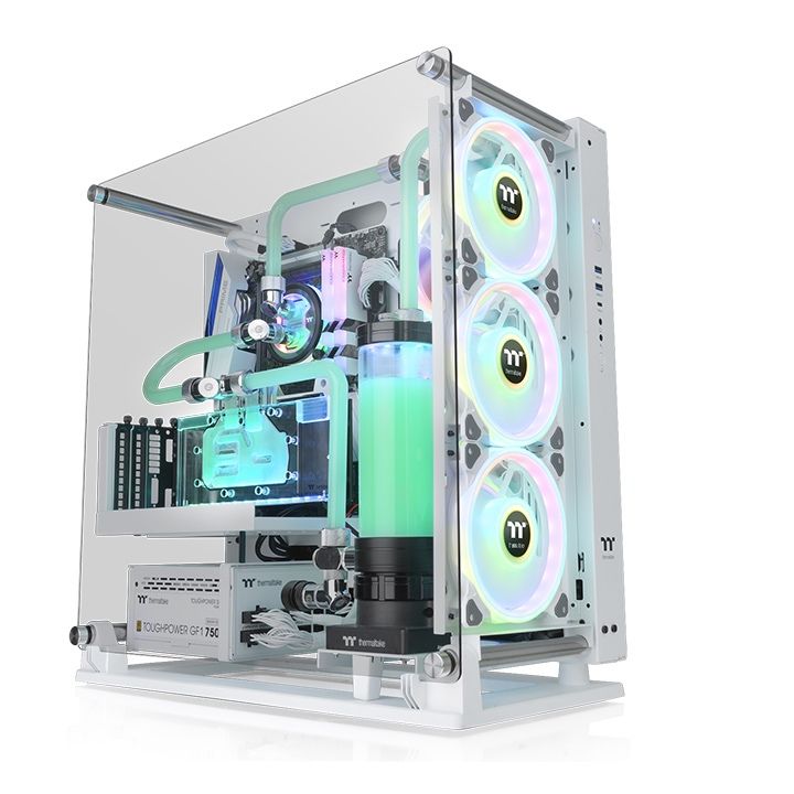 Thermaltake Core P3 TG Pro Snow Tempered Glass White