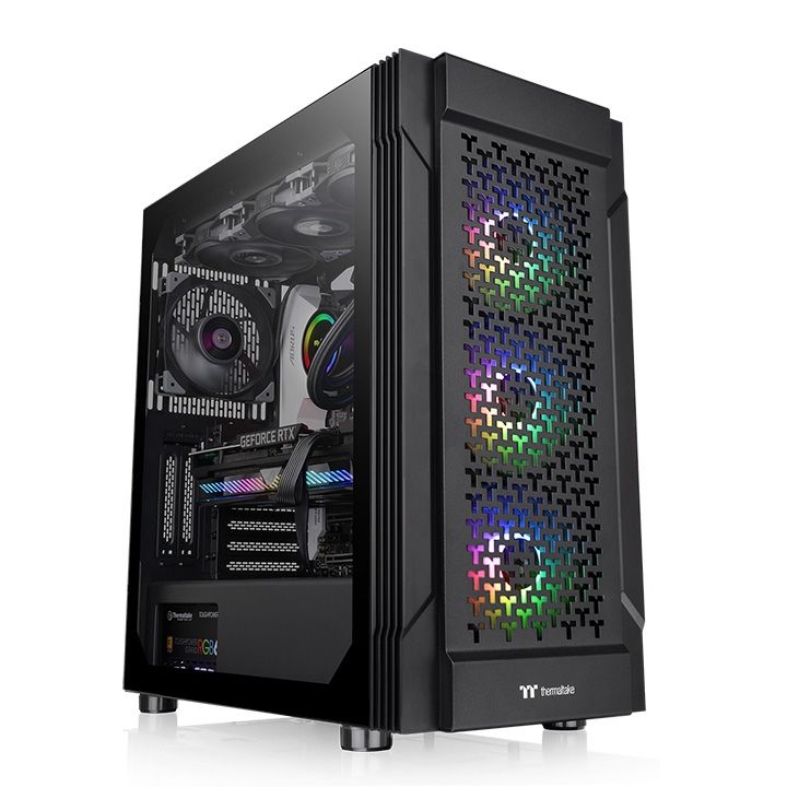 Thermaltake Versa T27 TG ARGB Window Black