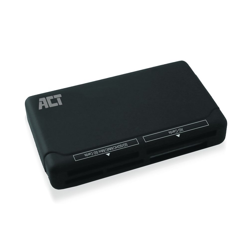 ACT 64-in-1 Card Reader Black