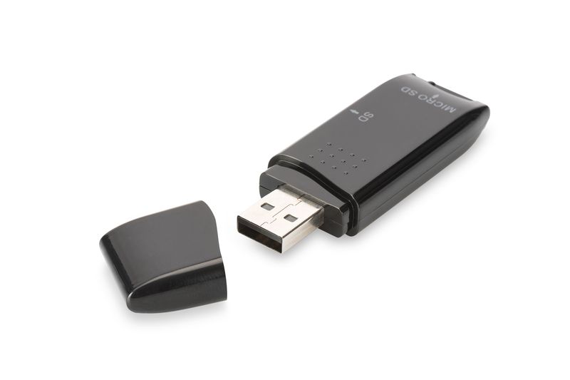 Digitus DA-70310-3 USB 2.0 multi Card Reader Black