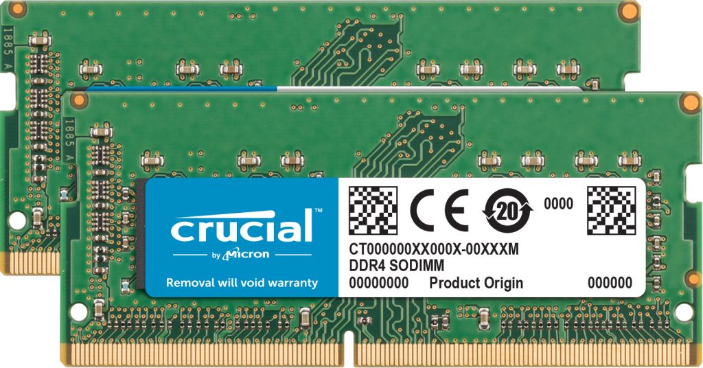 Crucial 16GB DDR4 2400MHz Kit (2x8GB) SODIMM for Mac