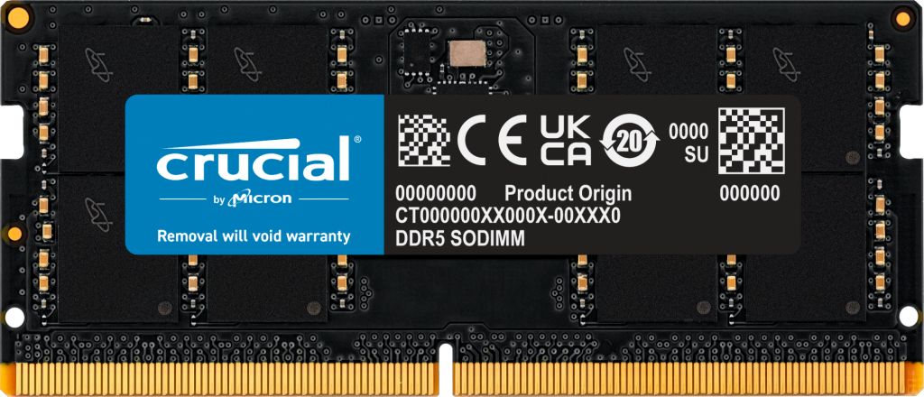 Crucial 32GB DDR5 5200MHz SODIMM