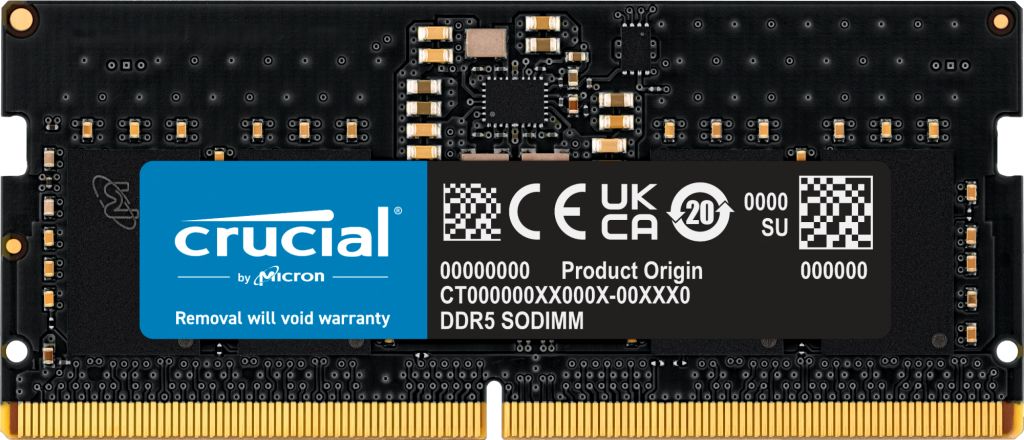 Crucial 8GB DDR5 4800MHz SODIMM