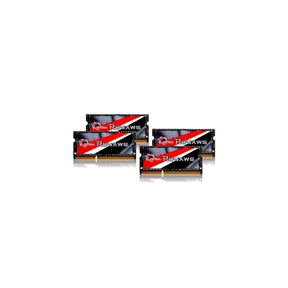 G.SKILL 32GB DDR3L 1600MHz Kit(4x8GB) SODIMM RipJaws