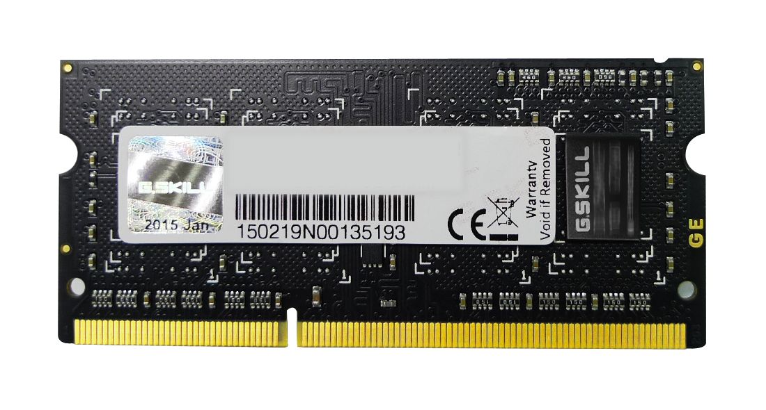 G.SKILL 8GB DDR3 1600MHz SODIMM