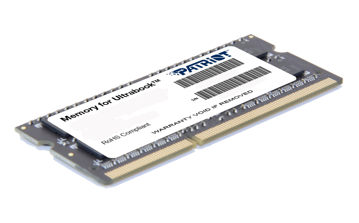 Patriot 4GB DDR3 1600MHz SODIMM Ultrabook