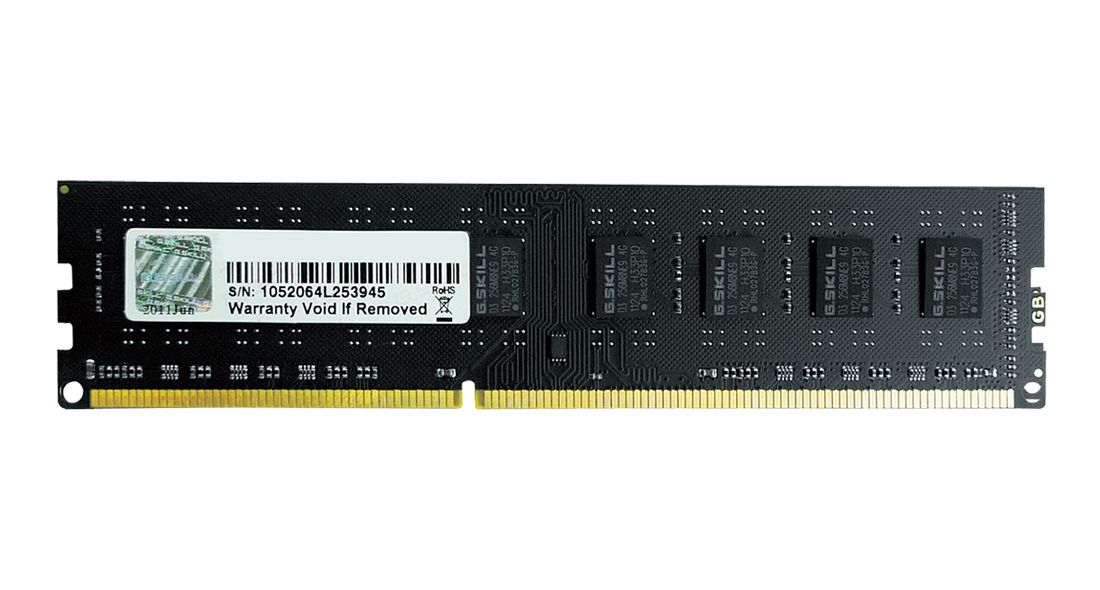 G.SKILL 4GB DDR3 1333MHz Value