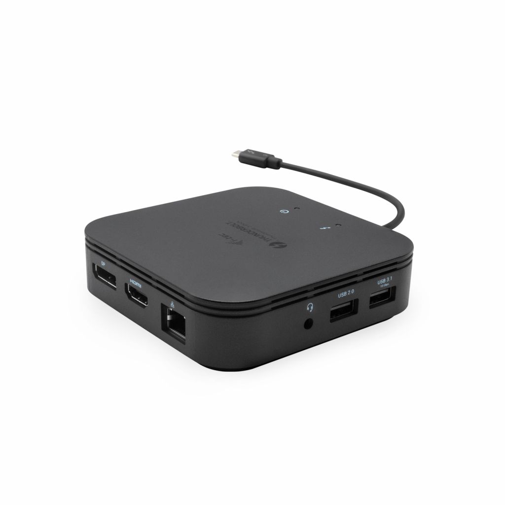 I-TEC Thunderbolt 3 Travel Dock Dual 4K Display + Power Delivery 60W Black