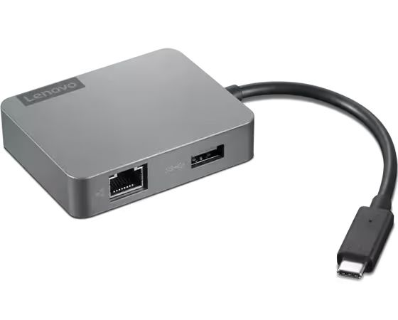 Lenovo USB-C Travel Docking Station Grey