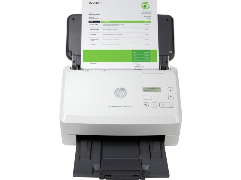 HP ScanJet Enterprise Flow 5000 S5 Lapadagolós Szkenner White