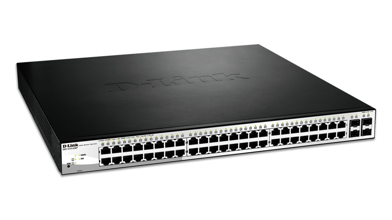 D-Link DGS-1210-52MP 52 Port Gigabit Smart Switch