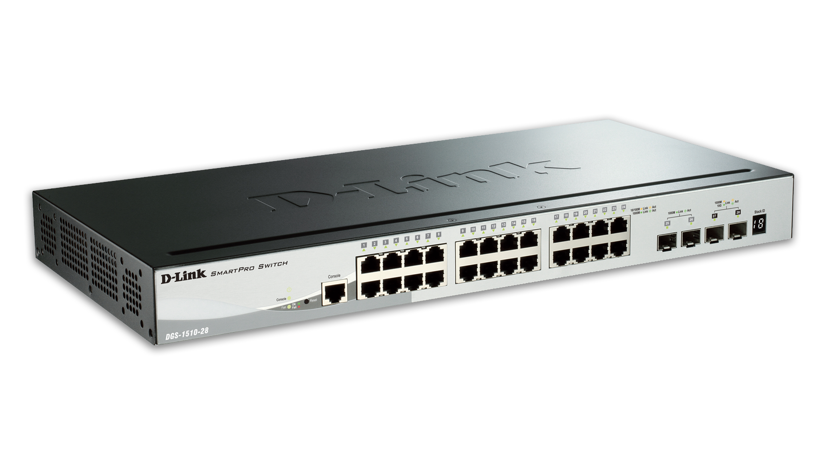 D-Link DGS-1510-28P 28 Port Gigabit SmartPro Poe Switch