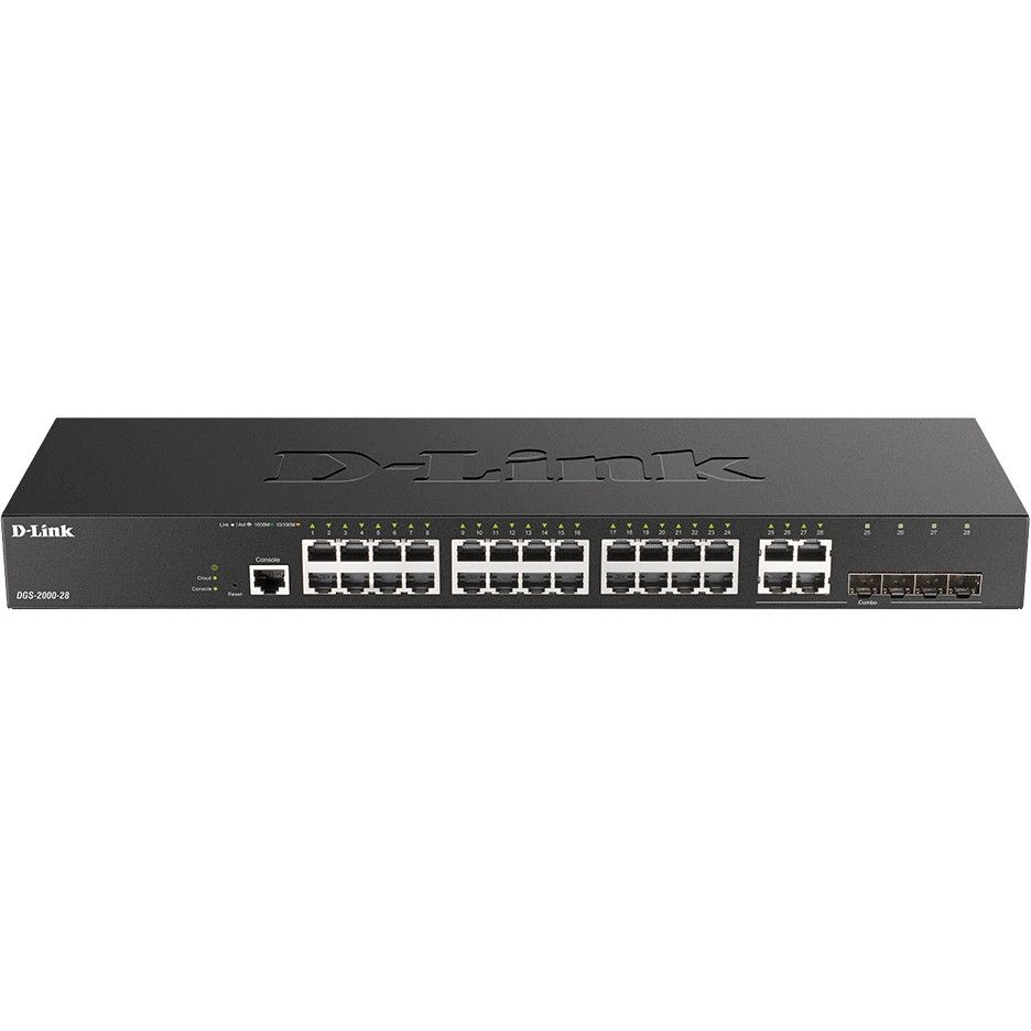 D-Link DGS-2000-28 M RM Gigabit Managed Switch 28xport