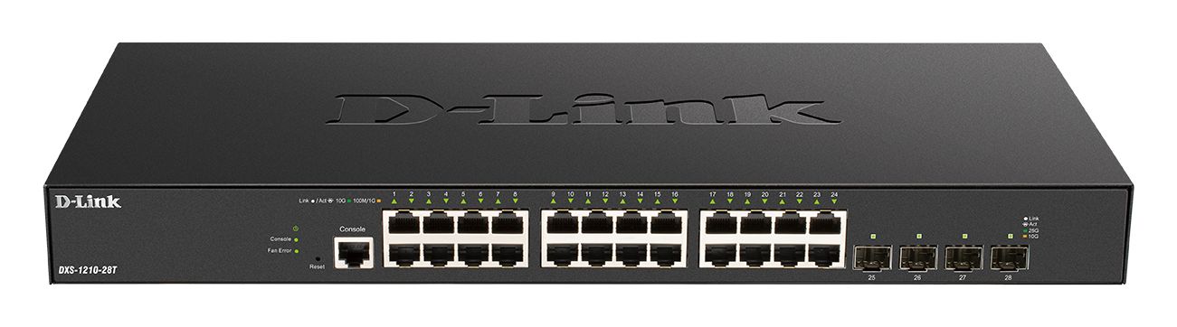 D-Link DXS-1210-28T 10 Gigabit Ethernet Smart Managed Switches