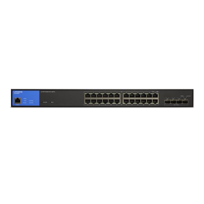 Linksys LGS328MPC 24-Port Managed Gigabit PoE+ Switch