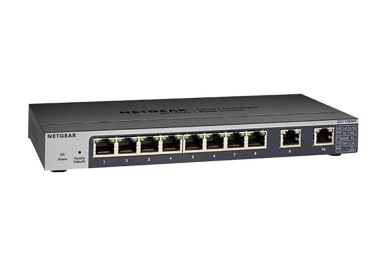 Netgear GS110EMX-100PES 8 Port Switch