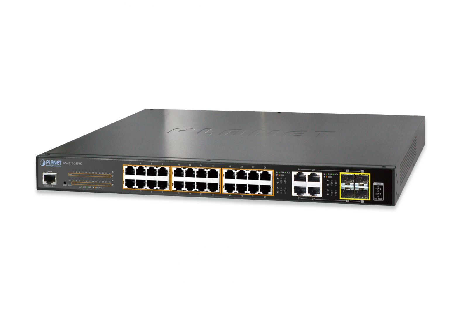 Planet PLANET L2 managed Gigabit Ethernet PoE Switch